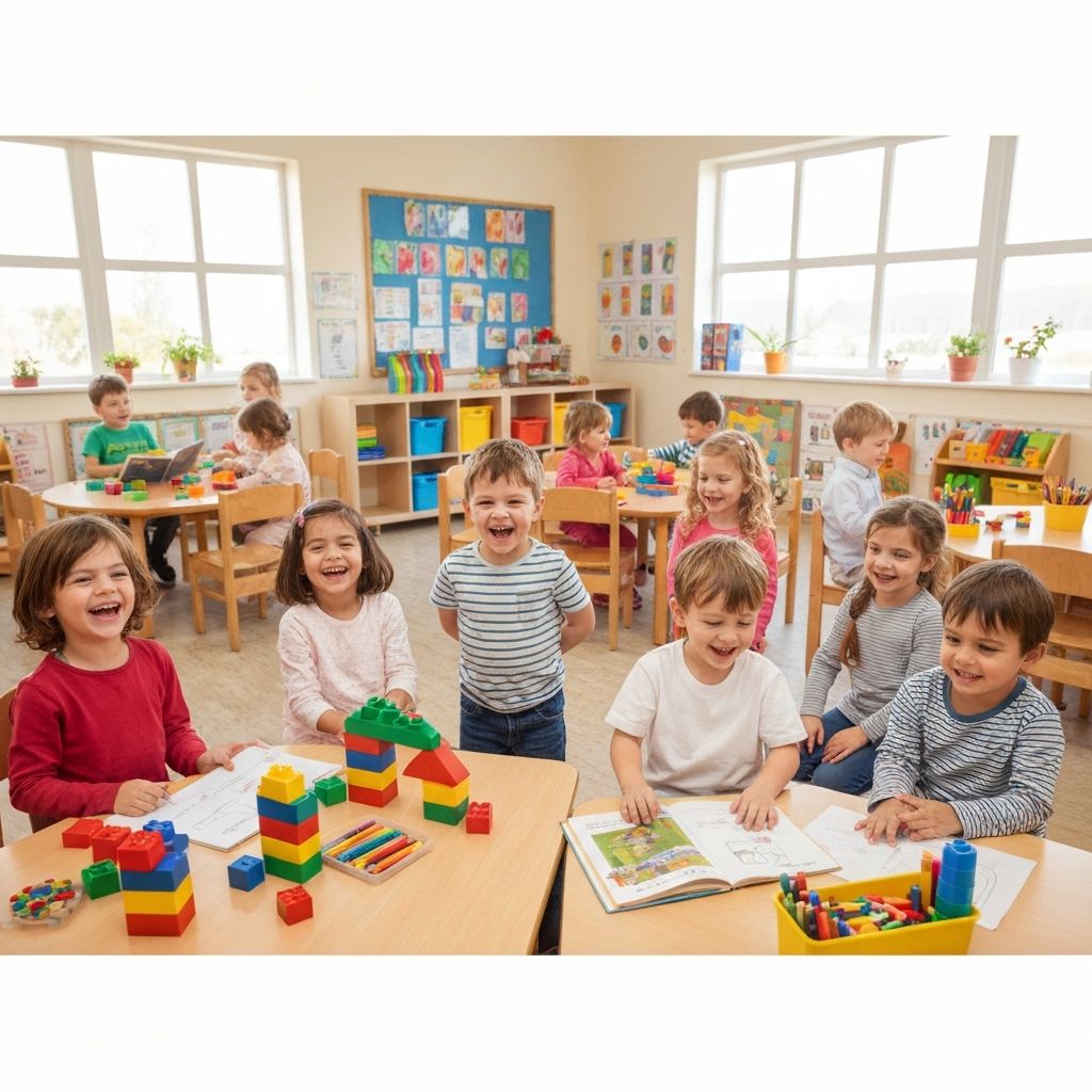 Happy children at Kidz Kollege